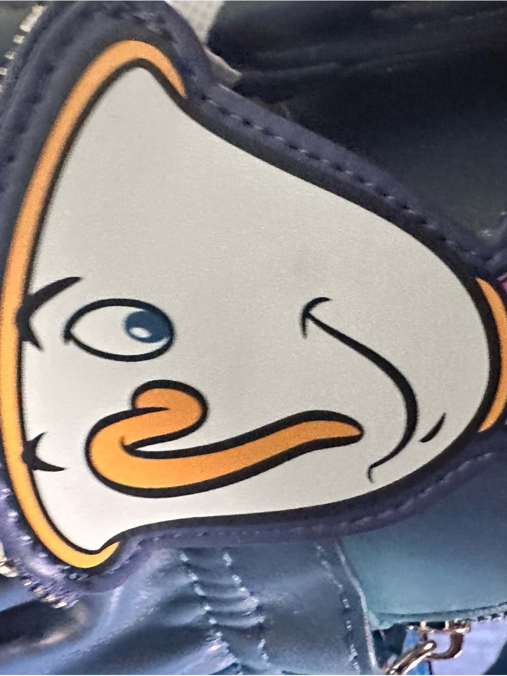 Navy Blue Disney Beauty & the Beast Lumière Backpack - Picture 14 of 14